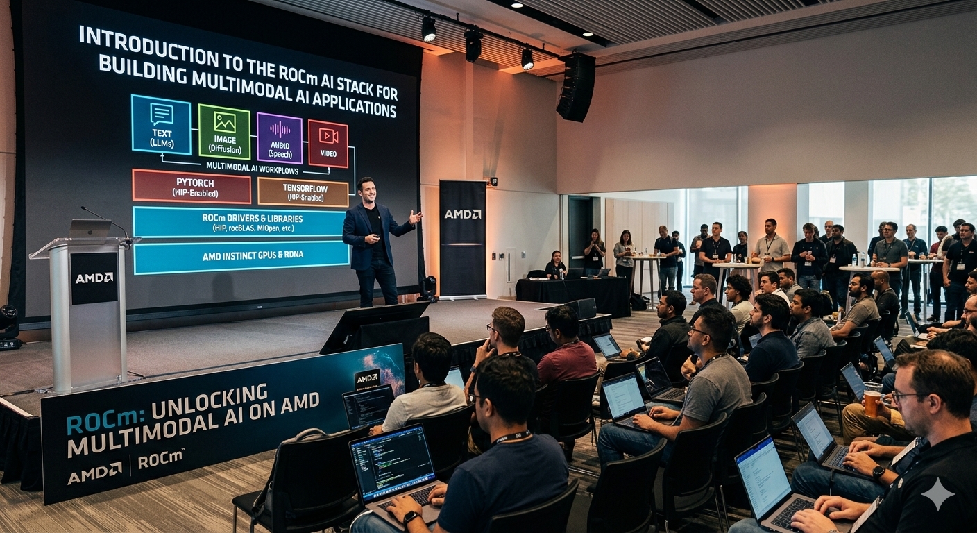 Introduction to the ROCm AI Stack for Building Multimodal AI Applications